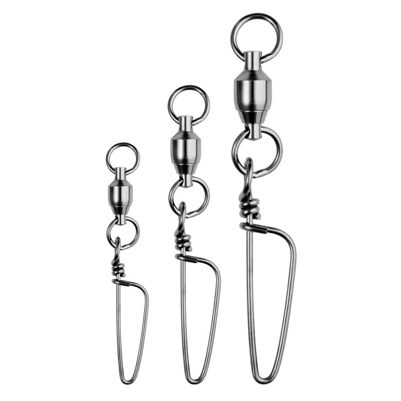 SPRO BB Swivel Coastlock Black 2 Welded Rings Size 7 – 380lb – 3pk