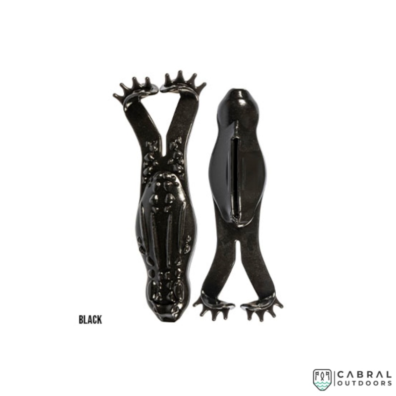 Zman Goat ToadZ 10X Tough ElaZtech 4inch/10cm | Pack of 3pcs Black