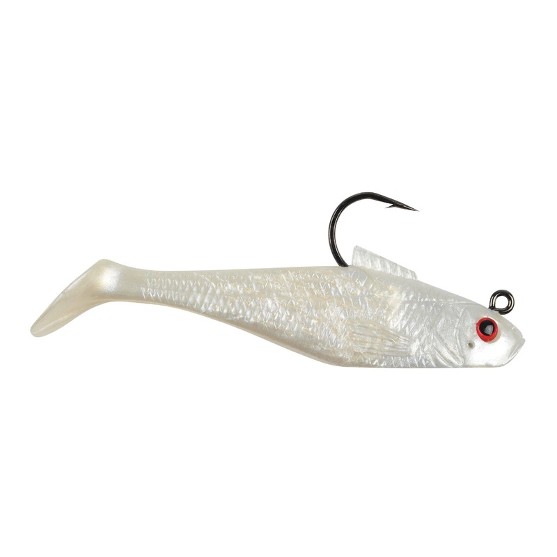 Berkley Powerbait Swim Shad Pearl Red Eye 2″