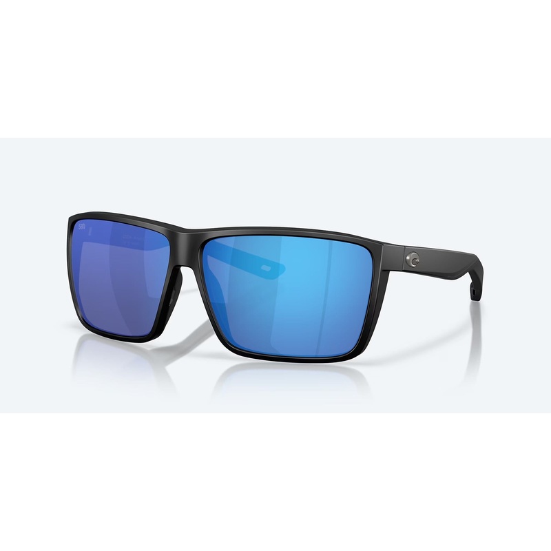 Costa Rincon II Sunglasses Matte Black Blue Mirror 580G