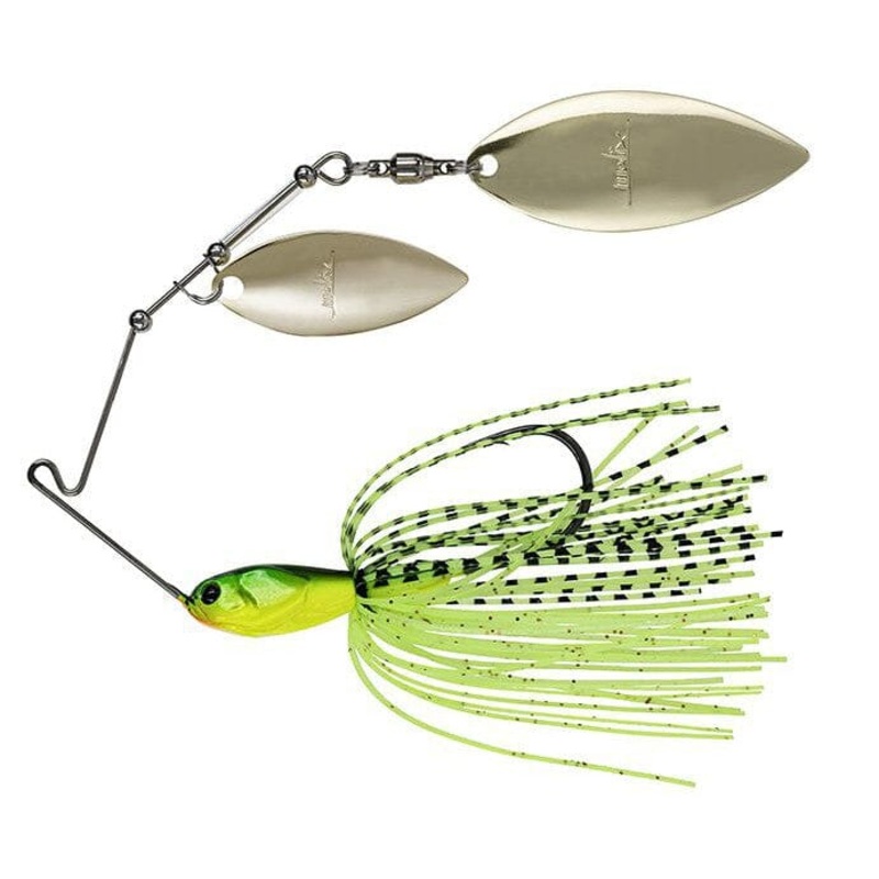Molix Muscle Ant Double Willow Spinnerbait Paris Chartreuse 3/8oz