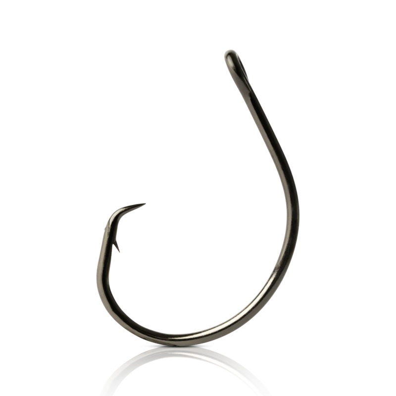 Mustad H39951NPBLN Demon Light Gauge Circle Hook – 25 Pack 8/0