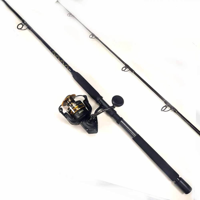 Penn Battle IV 8000 Reel And Capt. Harry’s CS20/25 Spinning Rod Combo
