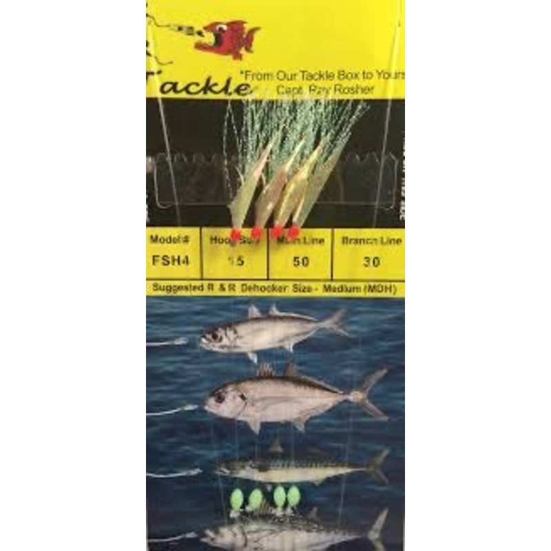 R&R Tackle fsh4 hook size15  Sabiki