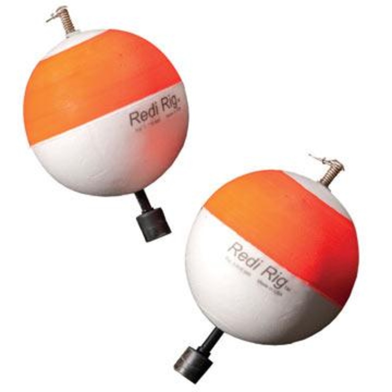 RediRig Round Release Float 3″ 2pk Red/White