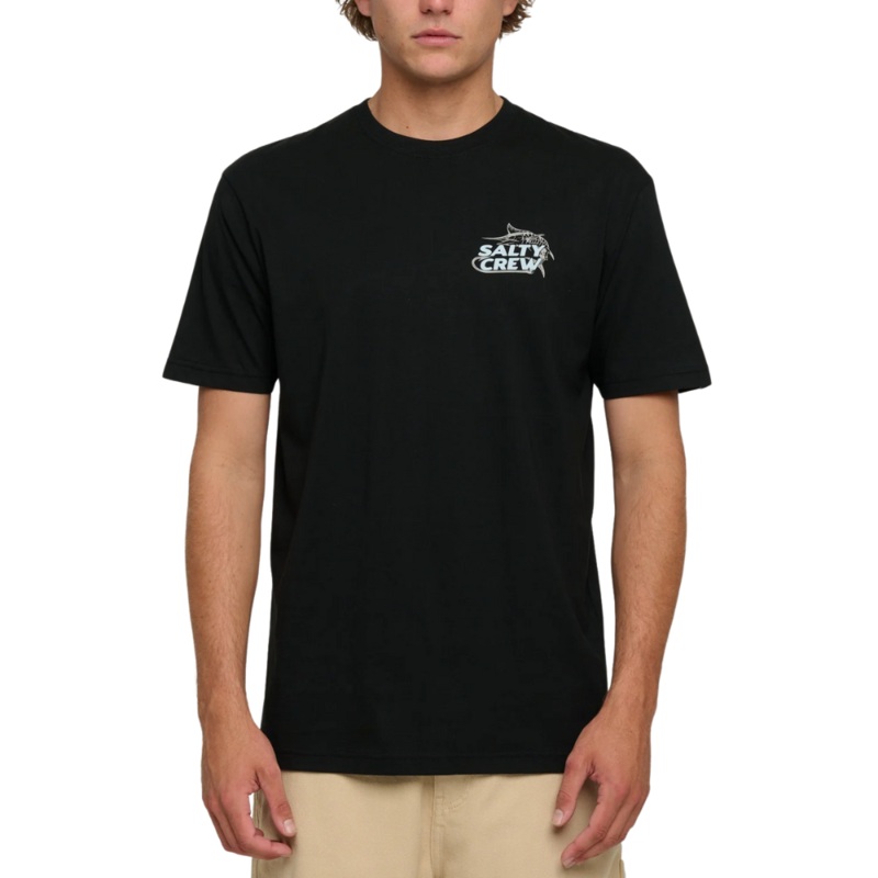 Salty Crew Hook Up Premium S/S Tee M Black