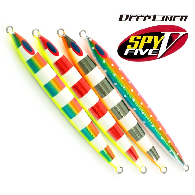 Deepliner Metal Jig SPY-V 180g No.01 Pink