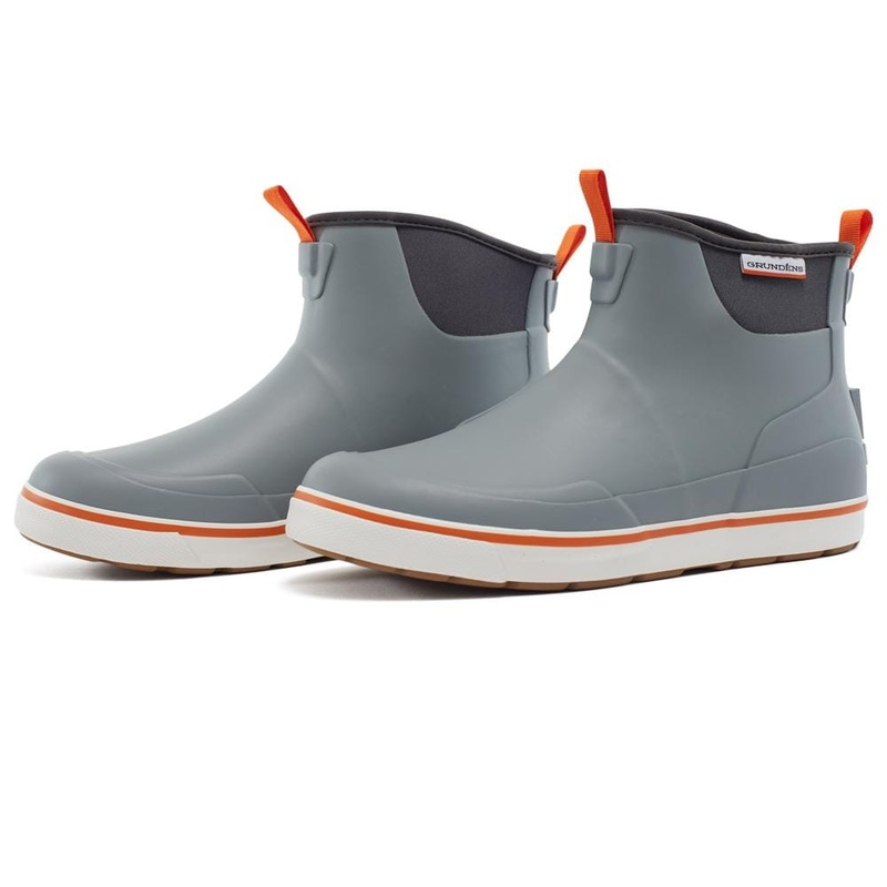 Grundens Deck Boss Ankle Boot 8 Monument Grey