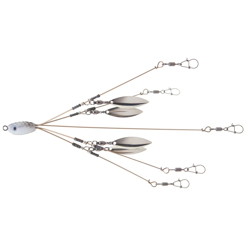 Hog Farmer Baits Tactical Bassin Mini Rig 5 Hook 4 Bld