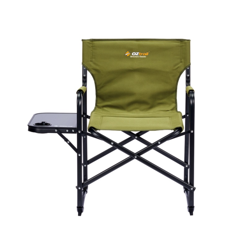 Oztrail Directors Chair With Side Table GREEN