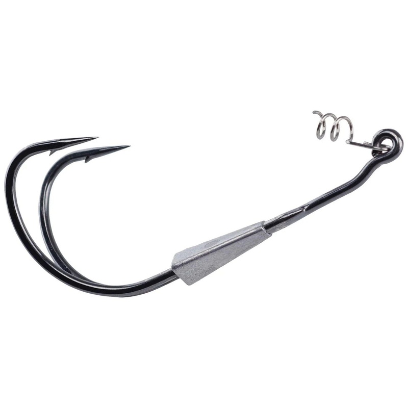 Berkley Fusion19 Weighted Frog Hook 2pk 4/o 1/8