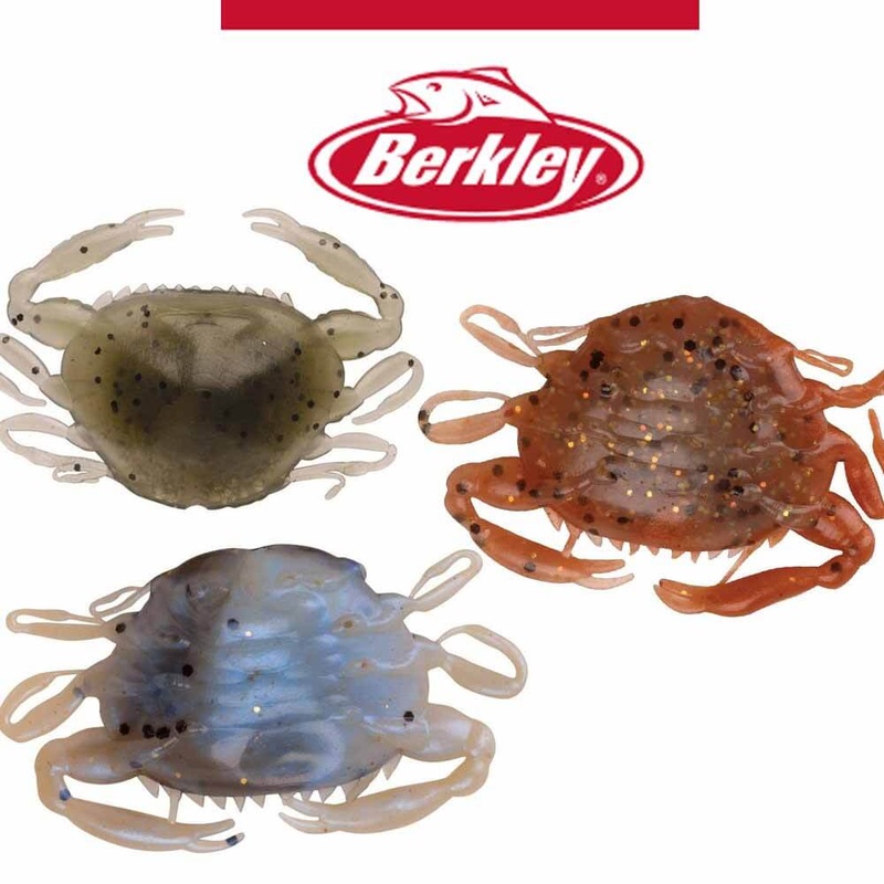 Berkley Gulp Alive 2″ Peeler Crab AMBER GLOW