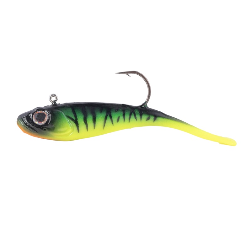 Berkley Powerbait Power Switch Soft Plastic Lure 5 inch Fire Tiger