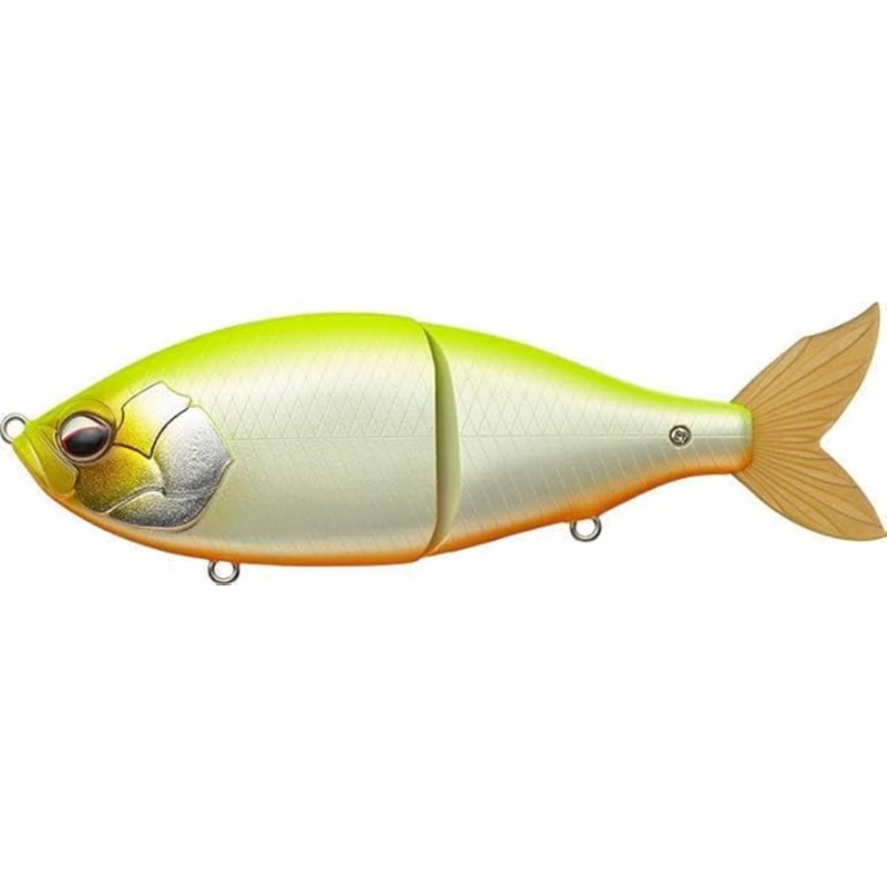 Ever Green ES Flat Glidebait 145MM Big Bite Chartreuse