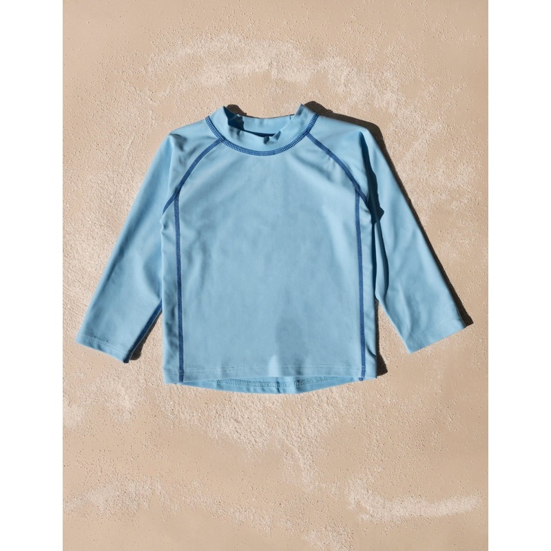 Leveret Long Sleeve Rash Guard UPF +50 2Y Light Blue