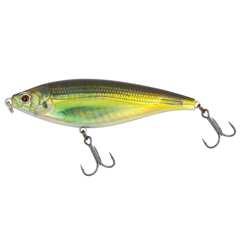 Nomad Madscad Auto Tune Slow Sink Light Tackle 65 Olive Back Shad