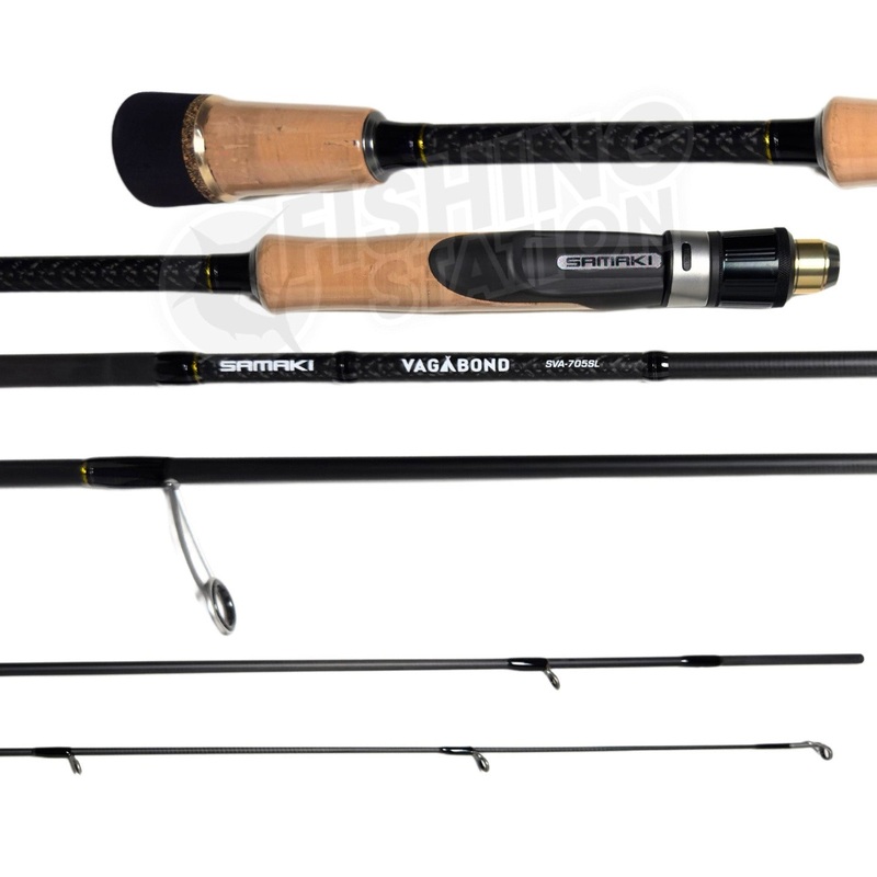 Samaki Vagabond Travel Rod Spin SVB-705SL