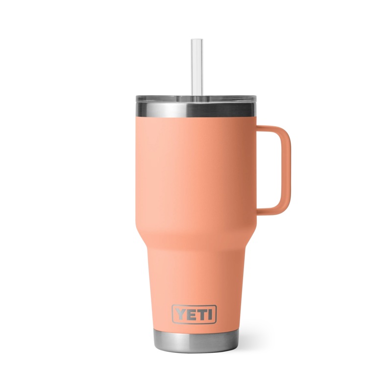 Yeti Rambler 35oz (1L) Straw Mug Power Pink