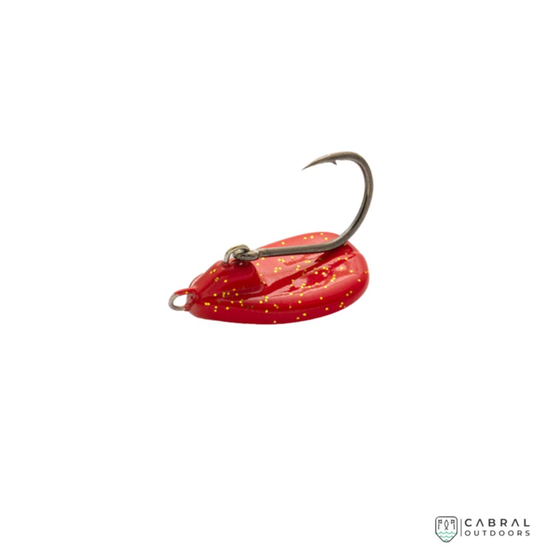 Jackall Chibi Chinu Head | 10g | 2pcs 3.5g Red Gold Flake