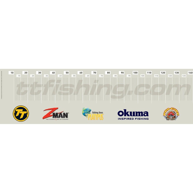 Tackle Tactics HD Fish Measure Brag Mat 140