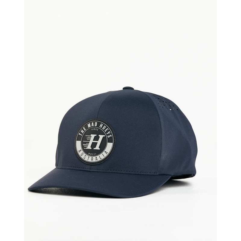 The Mad Hueys Flying H Delta Navy Flexfit Hat – H121M06012