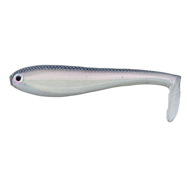 Basstrix Paddle Tail Swimbait Tennessee Shad 6″ 3pk