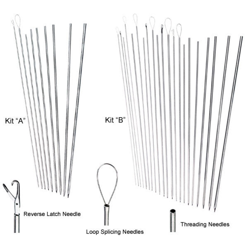 DaHo Threading and Splicing Needles for Braid and Dacron