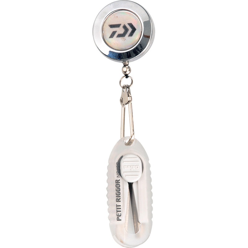 Daiwa Petit Riggor NS (Nylon cutter) + Pin On Reel Clear