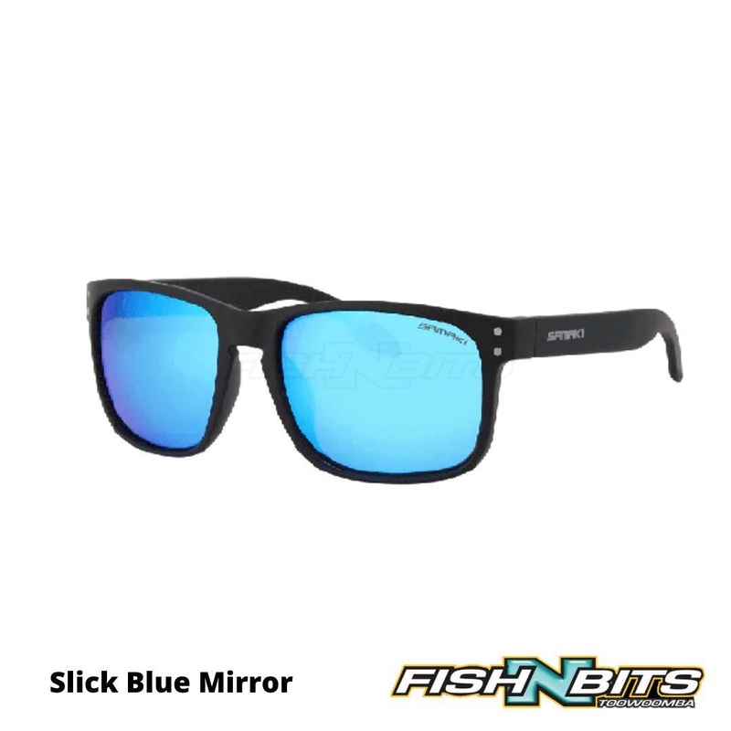 Samaki – Polarised Sunglasses Slick Green Mirror