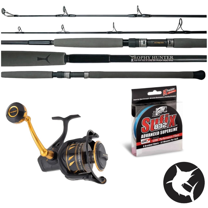Trophy Hunter Tuna Combo – Topwater 838 / Slammer IV 7500