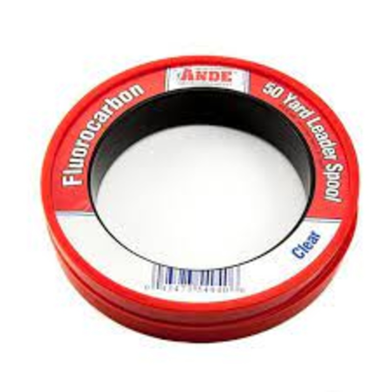 Ande Fluorocarbon Leader Line 15# 50yd Clear