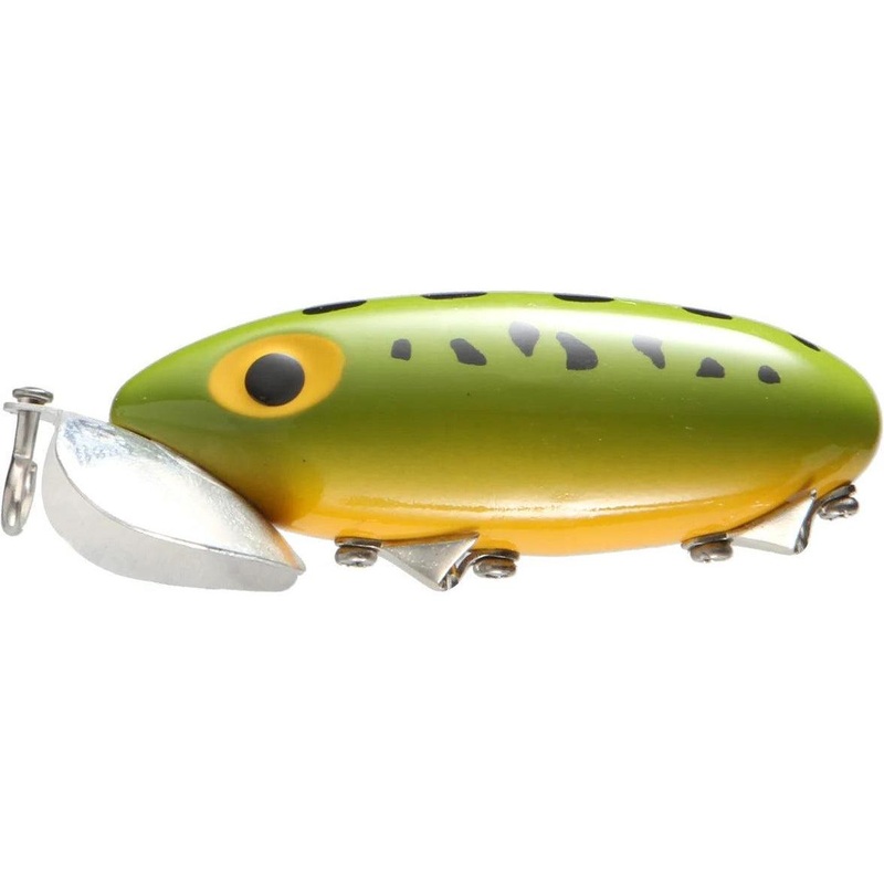 Arbogast Jitterbug Frog Yelow Belly 07 650