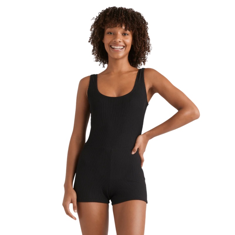 Billabong Tanlines Retro Surf Bodysuit S/8 Black