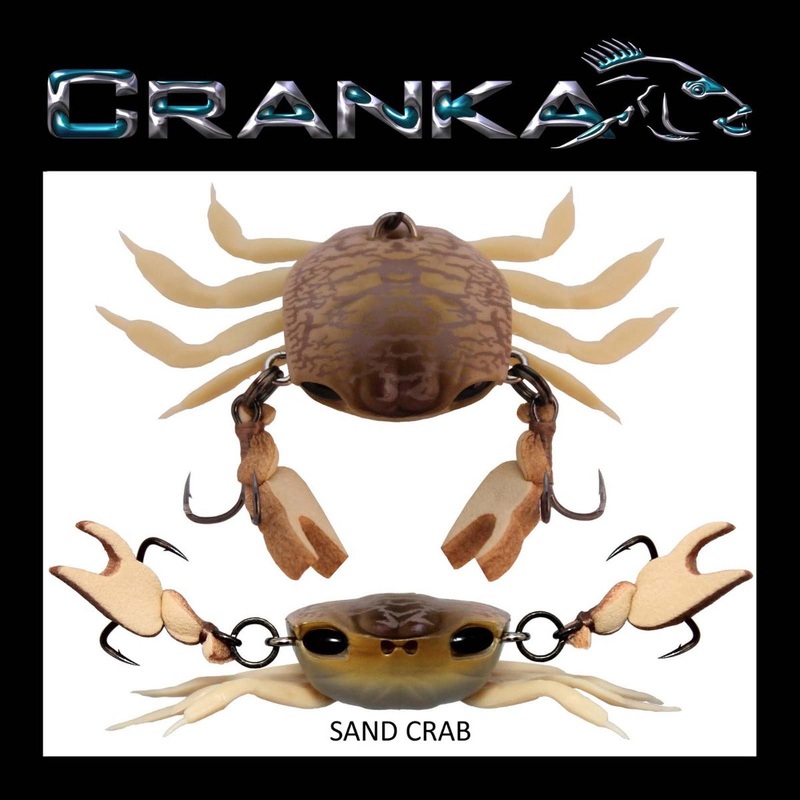 Cranka Crab 65mm 9.5g Hard Body Lure Brackish Fiddler Crab