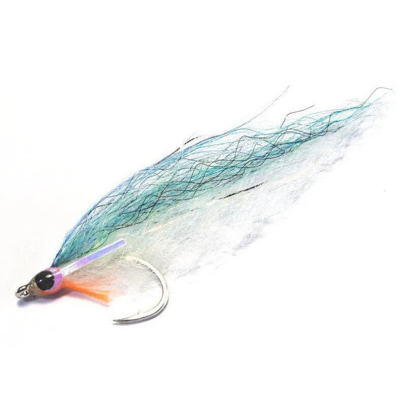 H2O Deadly Deceiver Fly Mackerel & White Size #1/0