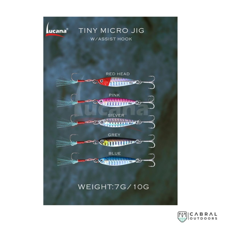 Lucana Tiny Micro Jig  | 7g-10g 7g Blue