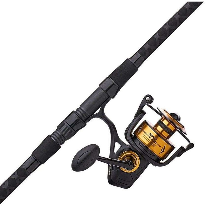 Penn Spinfisher VII Combo 8500 with 7′ H 1-Piece Spin Combo