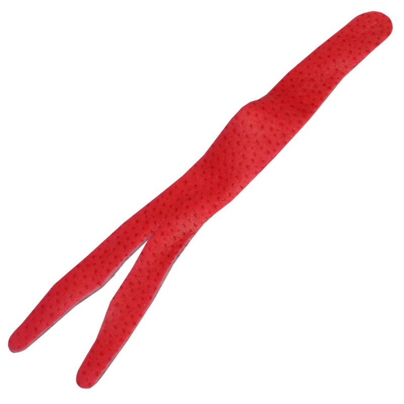 Uncle Josh 7″ Forked Tail Sea Strip Red (3 Per Jar)