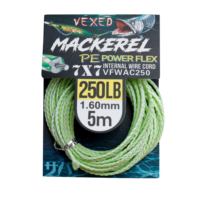 Vexed Glow PE Power Flex Wire Cord 5m 125lb