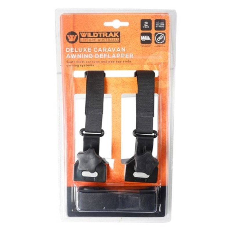 WildTrak Deluxe Caravan Awning Deflapper 2PK