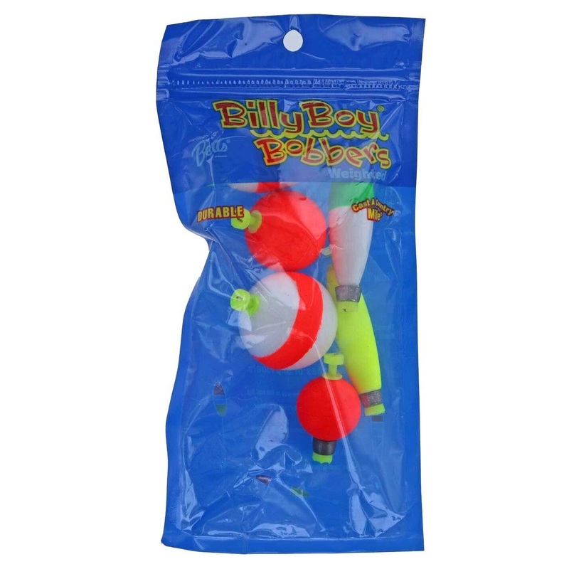 Betts Assortment Bobbers Weighted Floats 6pk #94
