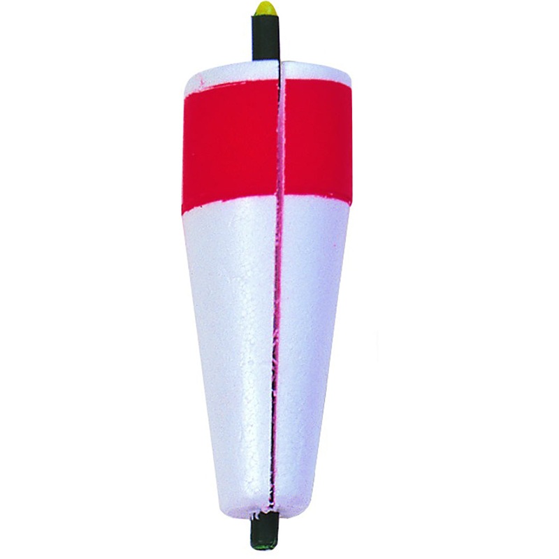 Billy Boy Slotted Weighted Popping Float 4″ Red/White