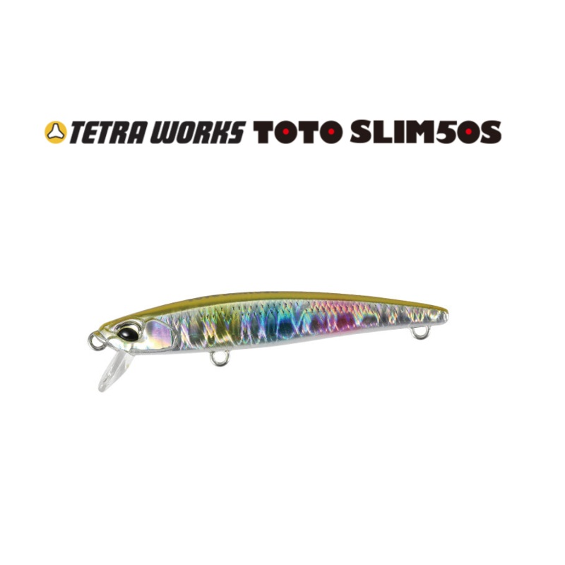 DUO TETRA WORKS TOTO SLIM 50S CPA0608 Gold Rainbow