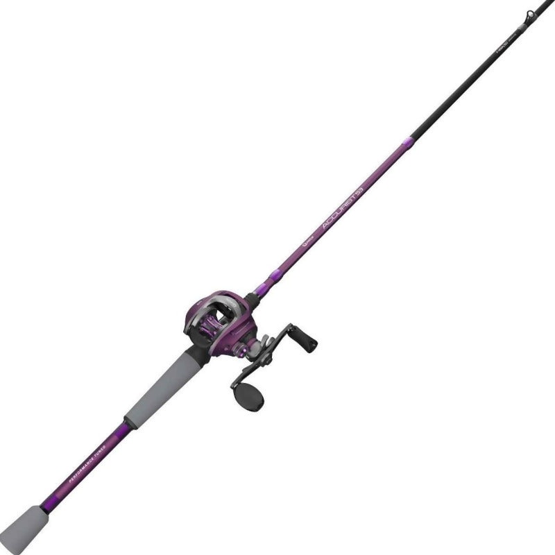Quantum Accurist Baitcast Combo Purple