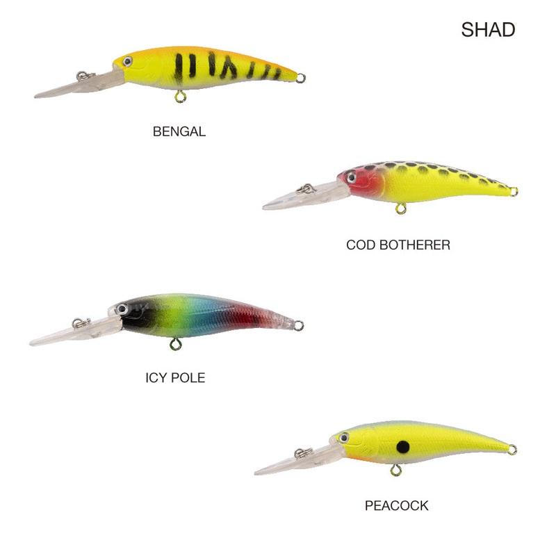 Shakespeare Shad Hard Body Lure 90mm Bengal