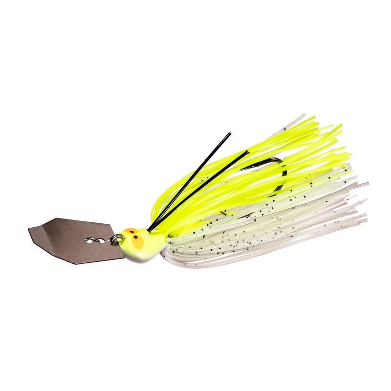 Z-Man Crosseyez Chatterbait 3/8oz Pearl Ghost