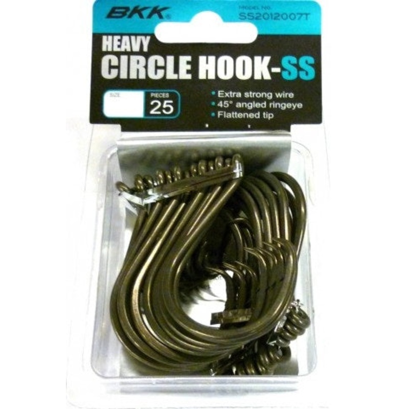 BKK Heavy Circle Super Slide Hook Bulk Pack 1/0
