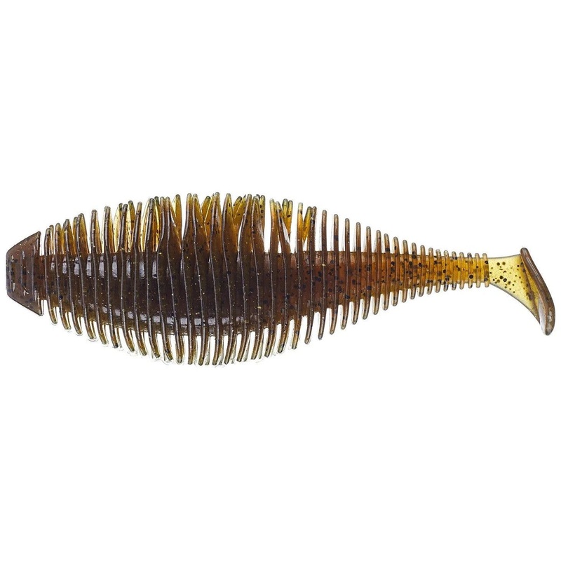 Geecrack Bellows Gill Swimmer Green Pumpkin 005 3.2″ 5pk