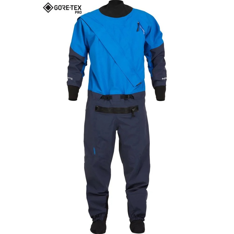NRS  Mens Nomad GORE-TEX Pro Semi-Dry Suit Blue XL