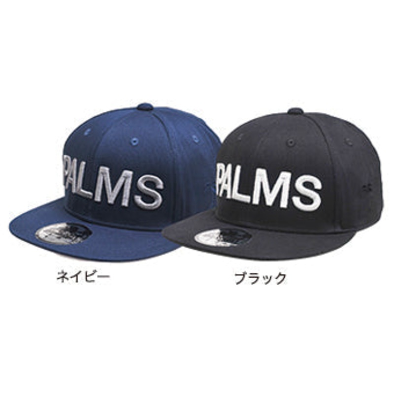 Palms 2022 3D style flat cap PA-3DSFC Black